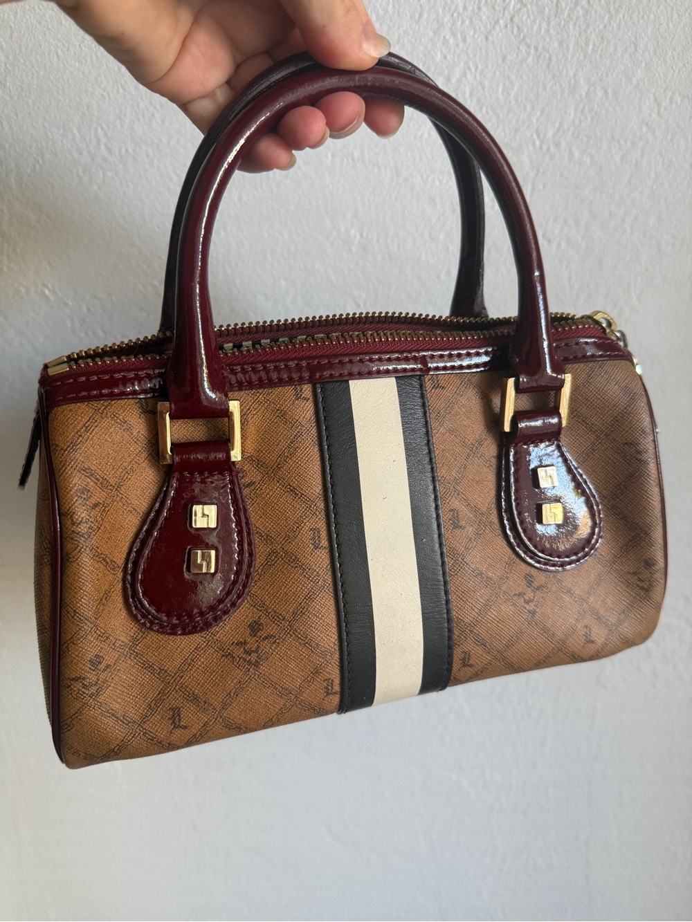 LAMB by Gwen Stefani mini Boston satchel